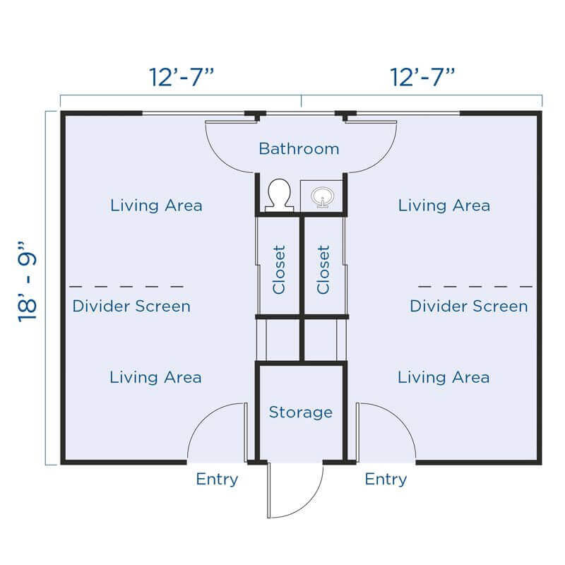 Pleasant Hill Dedicated Memory Shared with Shared Bath