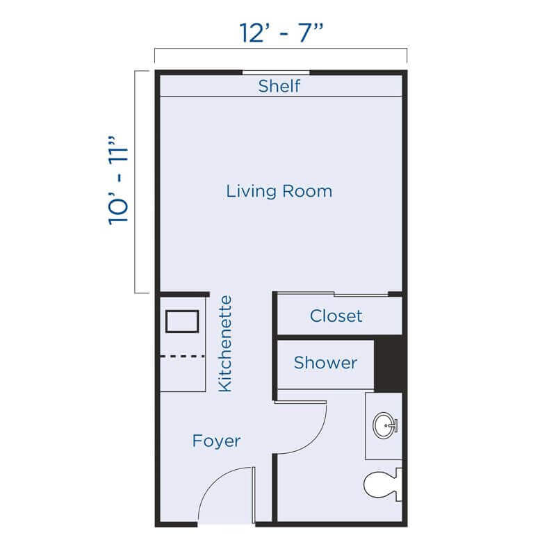 Carlton Senior Living San Leandro Alcove Apartment