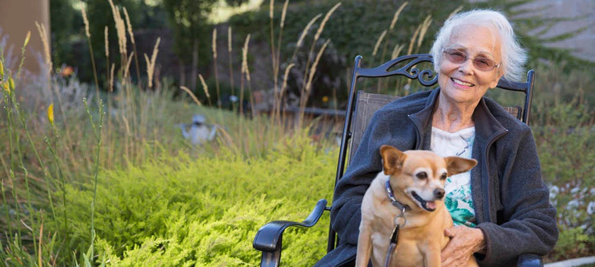 Carlton Senior Living's communities are pet-friendly.