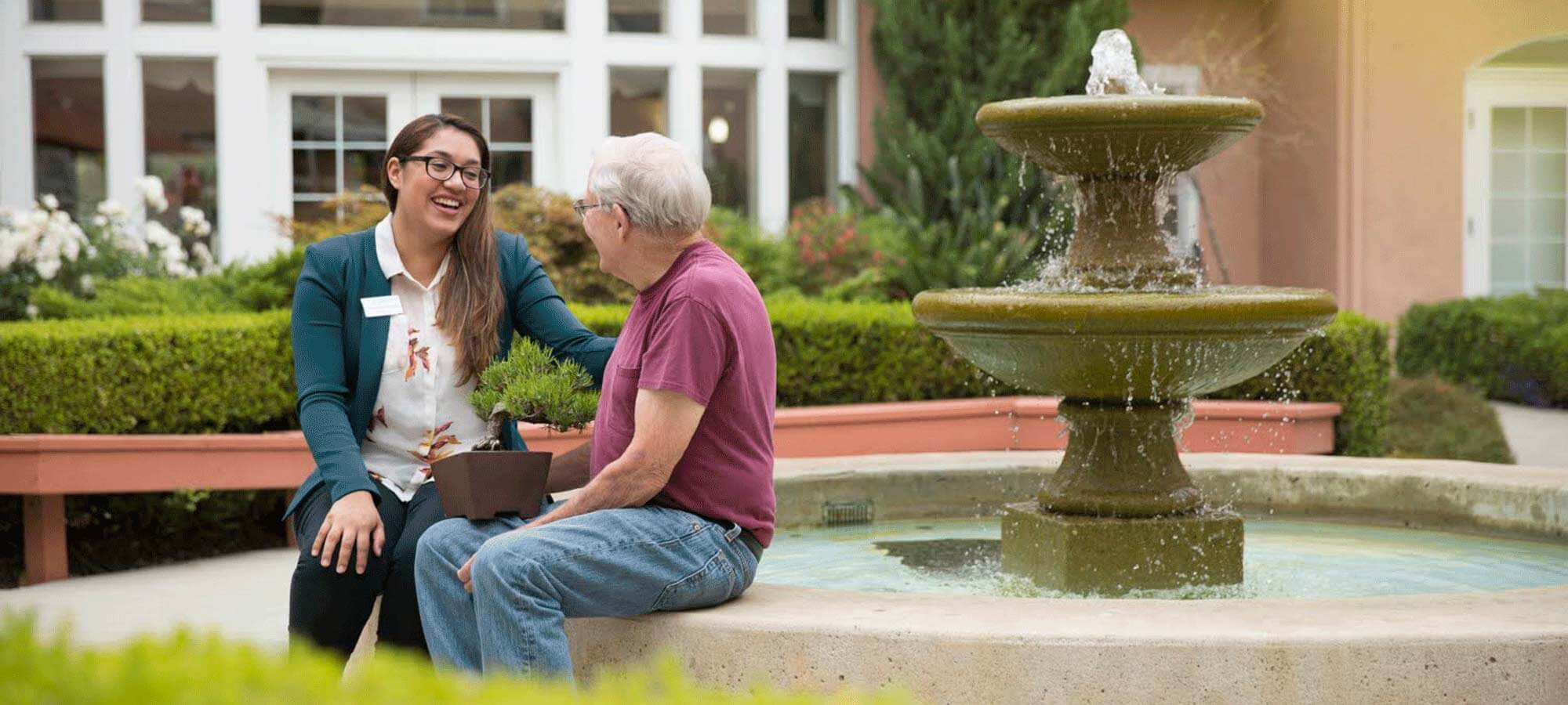 Dedicated care partners and on-site nursing are available to residents of Carlton Senior Living.