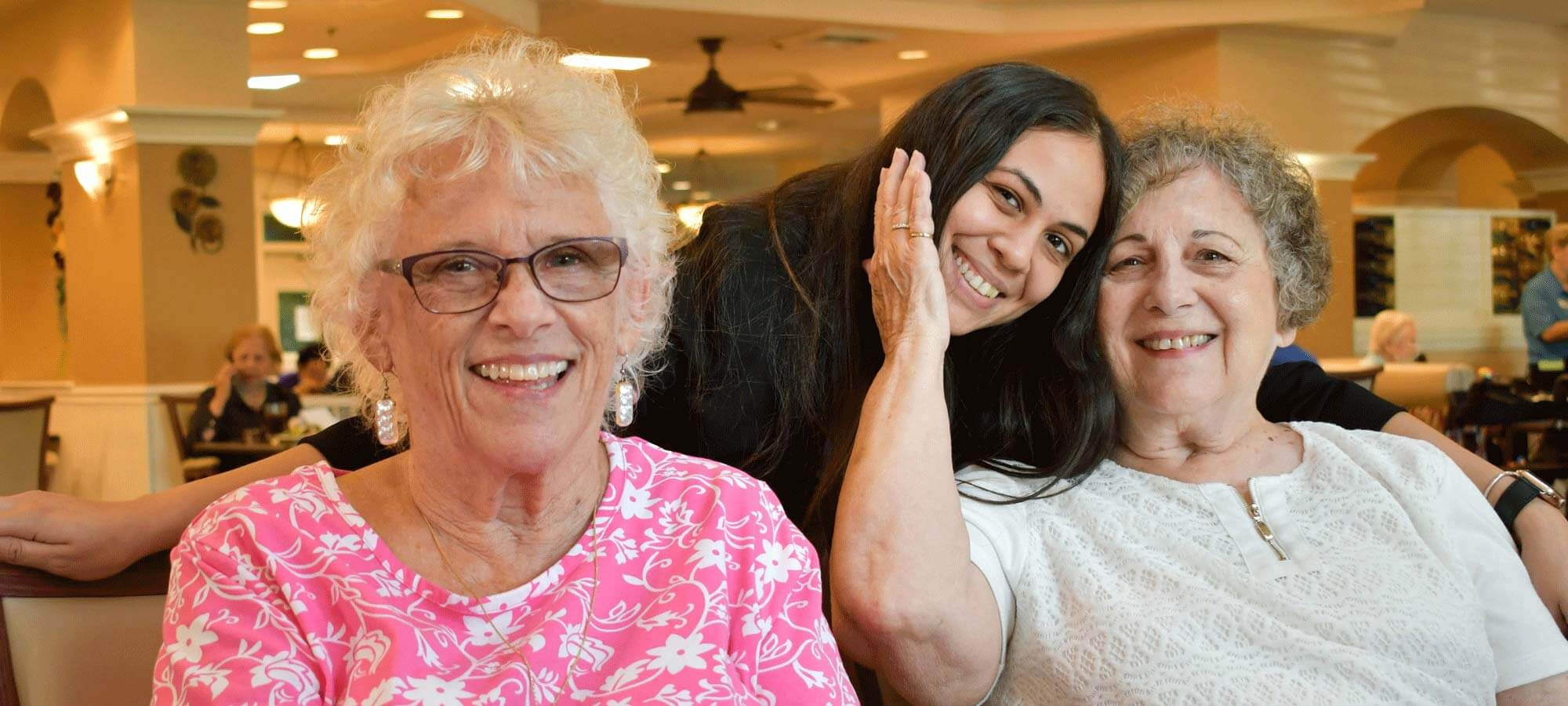 At Carlton Senior Living, we're committed to serving you and your loved ones with respect, kindness, and compassion.